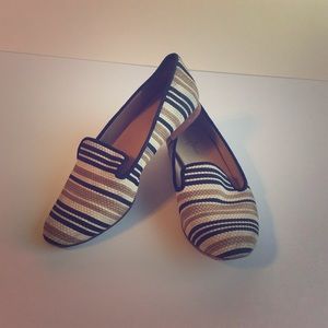 Cole Haan woven skimmer flats